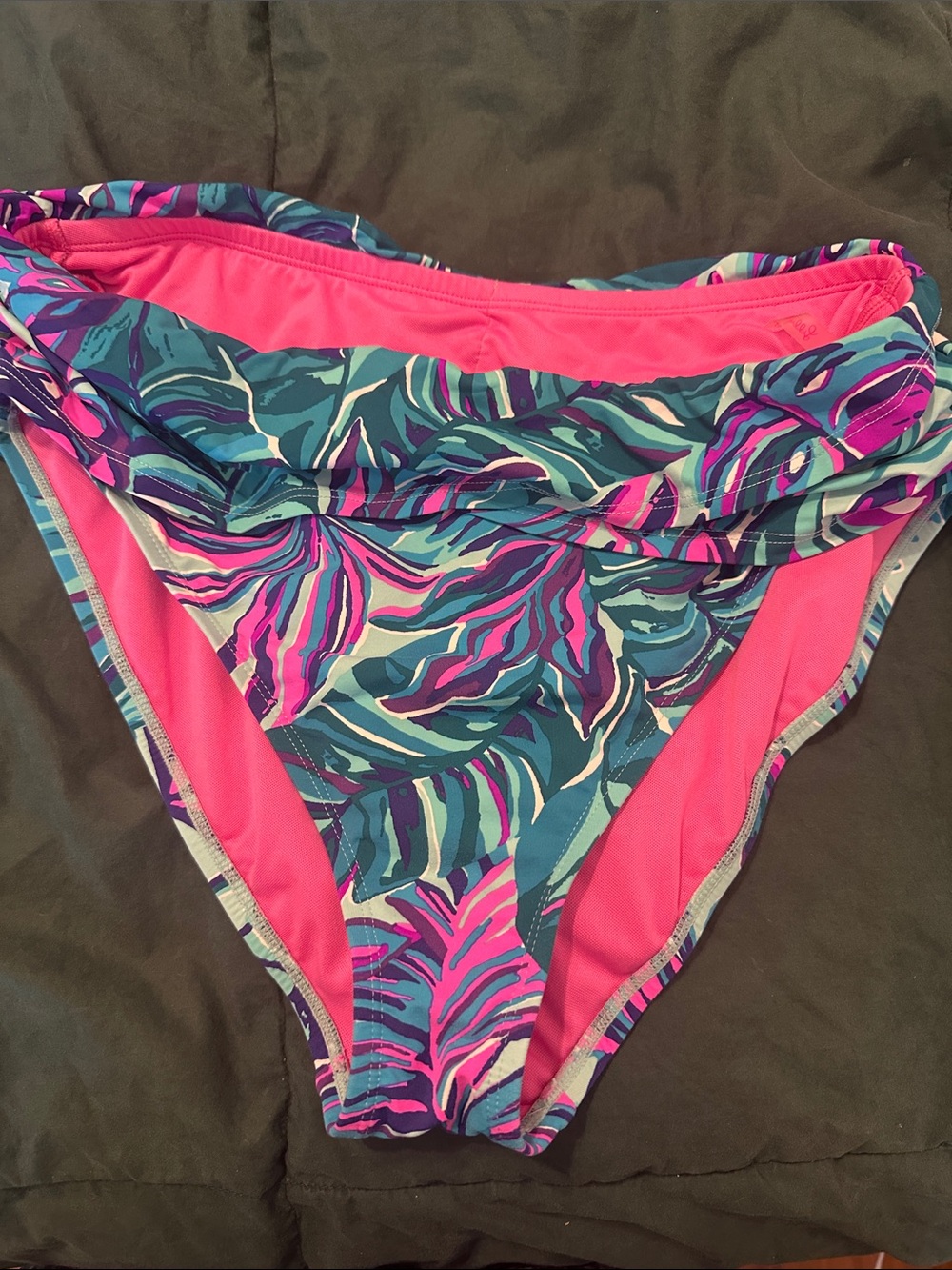 Lilly Pulitzer High Waisted Lagoon Bikini Bottom